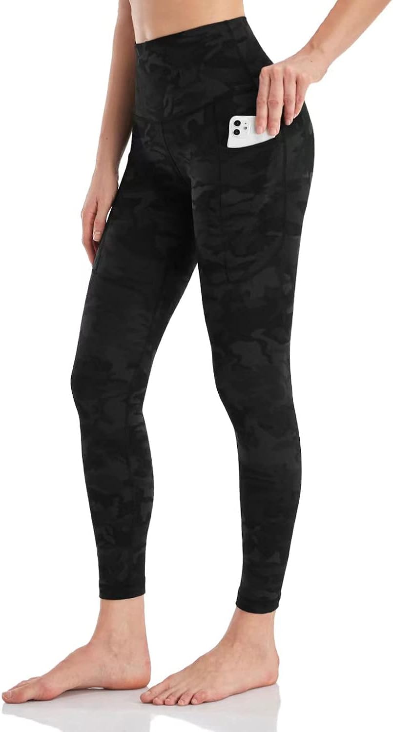 High Waisted Leggings with Side Pockets for Women - France